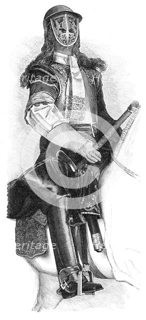 Armour worn by James II at the Boyne, 1690 (1894). Artist: Unknown