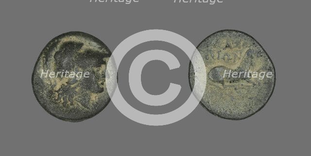 Coin Depicting the Goddess Athena, 387-301 BCE. Creator: Unknown.