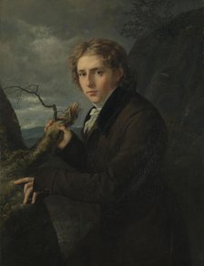 Portrait of the Painter J.C. Dahl, 1819-1820. Creator: Johann Carl Rossler.