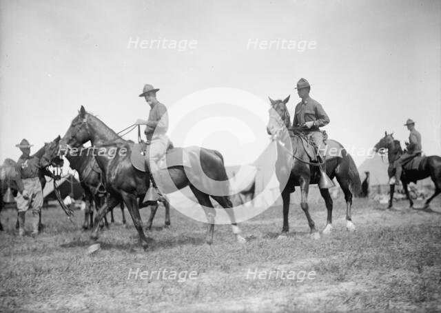 National Guard of D.C. in Camp, 1915. Creator: Harris & Ewing.