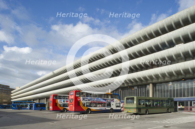 Preston Bus Station, Tithebarn Street, Preston, Lancashire, 2011. Artist: Alun Bull.