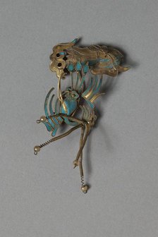 Headdress Ornament, 1700s or 1800s. Creator: Unknown.