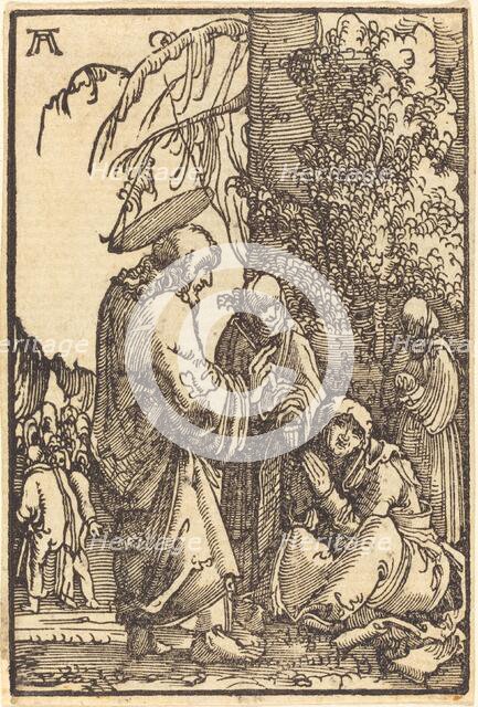 Christ Taking Leave of Mary, c. 1513. Creator: Albrecht Altdorfer.