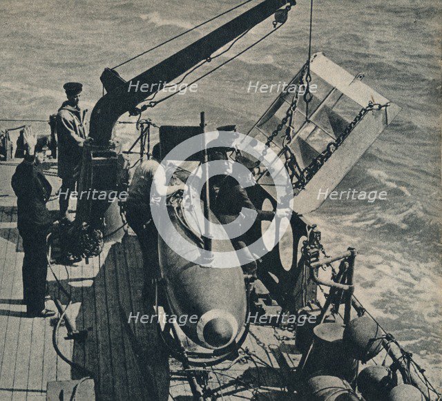 'Out Sweep' 1943. Artist: Unknown.