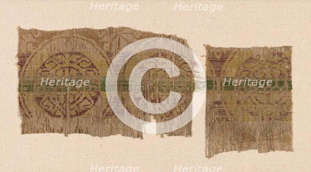 Two Fragments, Italy, 13th/14th century. Creator: Unknown.