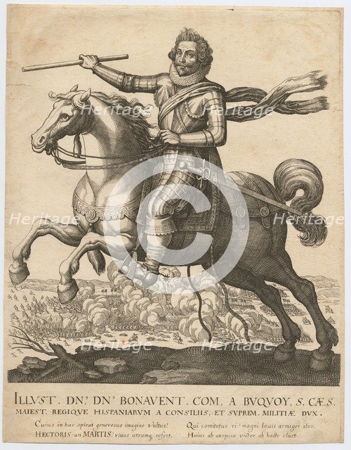 Portrait of Charles Bonaventure de Longueval, Comte de Bucquoy (1571-1621), 1630.