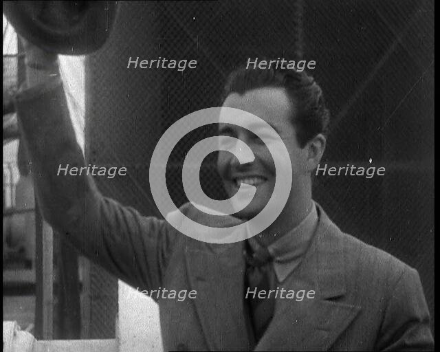 Robert Taylor, 1930s. Creator: British Pathe Ltd.