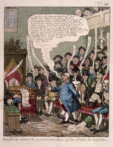 'Political candour - i.e. Coalition resolutions of June 14th 1805...'.  Artist: Anon