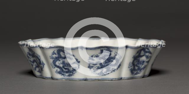 Brush Washer with Dragons, 1426-1435. Creator: Unknown.