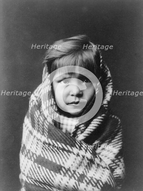 Navaho child, c1905. Creator: Edward Sheriff Curtis.