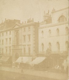 [Nos. 170-176 Regent Street, London], ca. 1846. Creator: William Henry Fox Talbot.