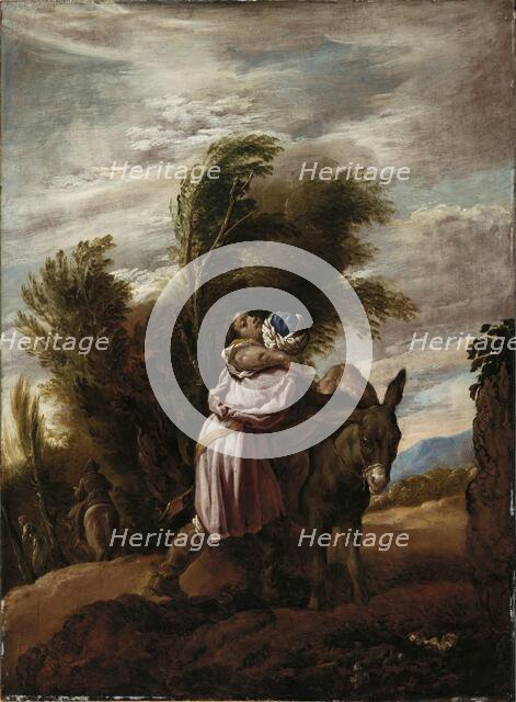 The Good Samaritan, 1622. Creator: Workshop of Domenico Fetti.