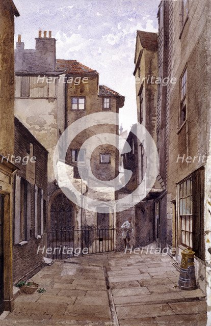 Cloth Fair, London, 1884. Artist: John Crowther