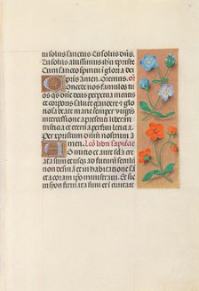 Hours of Queen Isabella the Catholic, Queen of Spain: Fol. 90r, c. 1500. Creator: Master of the First Prayerbook of Maximillian (Flemish, c. 1444-1519); Associates, and.