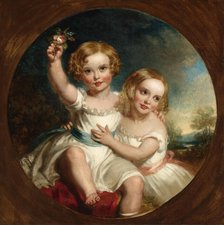 The Artist's Children, 1847. Creator: John Wood.