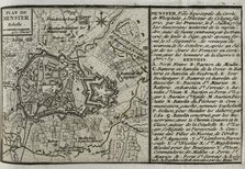 Seven Years War (1756-1763): Plan of Münster, 1759 (Germany), 1765. Creator: Jean de Beaurain.
