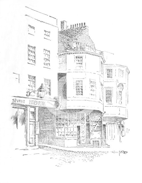 'The Boar's Head Inn, King Street', c1897. Artist: William Patten.