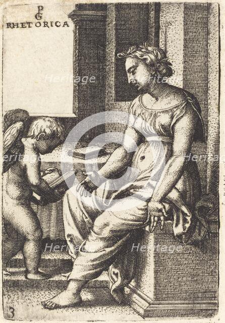 Rhetoric. Creator: Georg Pencz.