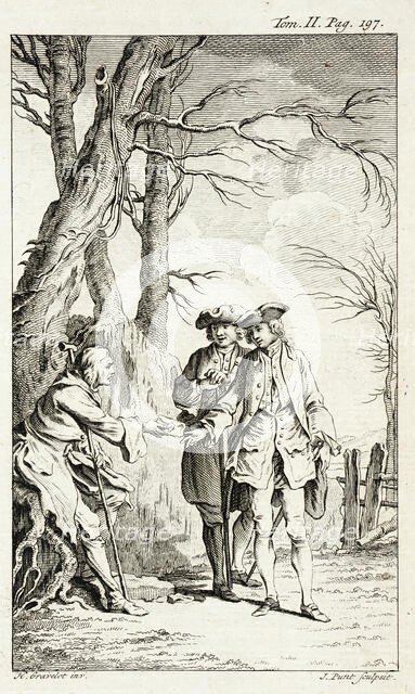 Illustration from Tom Jones, published 1750. Creator: Jan Punt.