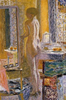 Nude in front of a mirror, 1931.