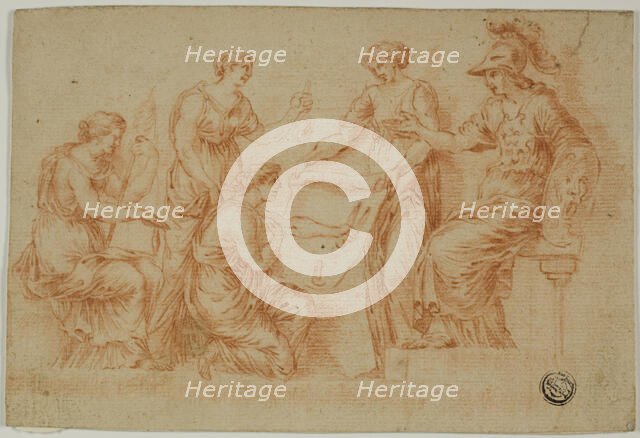 Pallas Athena and the Three Fates, n.d. Creator: Unknown.