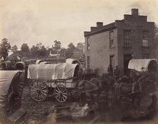 Street Scene, Culpeper, Virginia, March 1864. Creator: Andrew Joseph Russell.