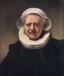 Portrait of Aechje Claesdr, 1634, (1904). Artist: Rembrandt Harmensz van Rijn    