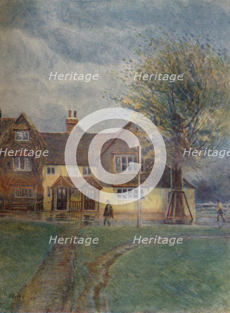 'Abinger Hatch Inn', 1911, (1914). Artist: James S Ogilvy.