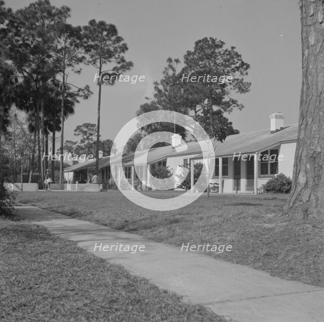Low rent housing projects for Negroes near Bethune-Cookman College, Daytona Beach, Florida, 1943. Creator: Gordon Parks.
