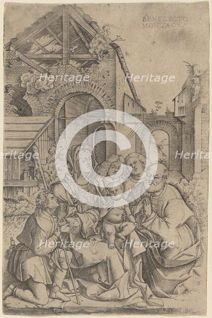 The Nativity, c. 1507. Creator: Benedetto Montagna.