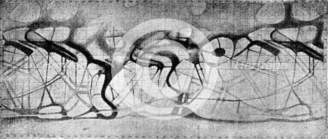 Our Near Neighbour, Mars: Fig. 7: the "Channels" of Mars, as recorded by Schiaparelli, 1895. Creator: Unknown.
