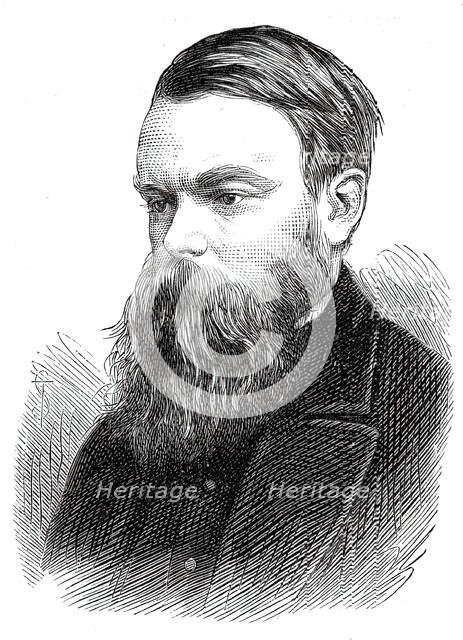 The late Mr. Henry Kingsley, 1876. Creator: Unknown.