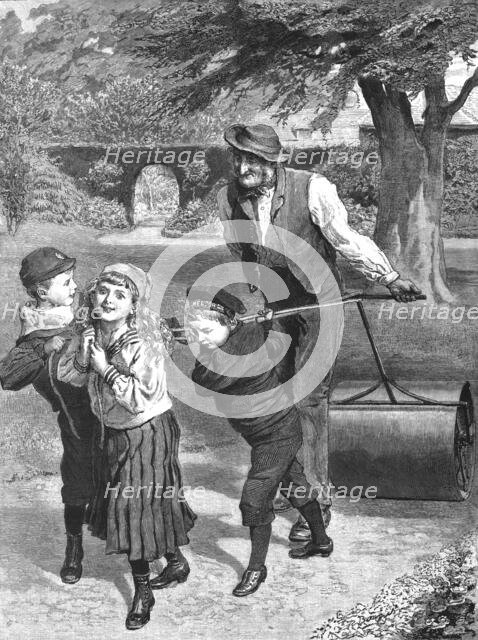 ''Helping Gardener"; after Robert Barnes, R.W.S.', 1890. Creator: Unknown.