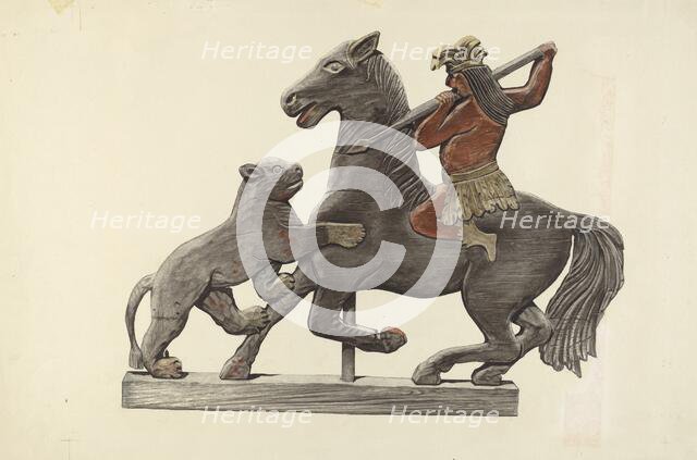 Weather Vane, c. 1937. Creator: John Davis.