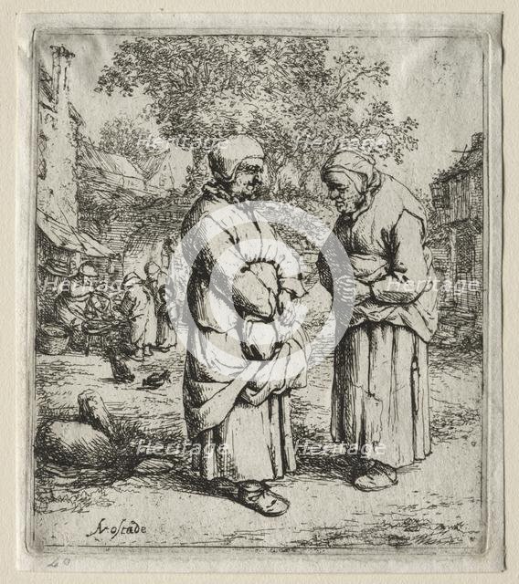 The two Gossips. Creator: Adriaen van Ostade (Dutch, 1610-1684).