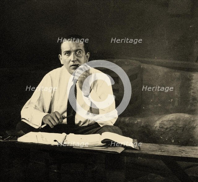 Portrait of Fritz Lang, c1927. Creator: Harbou, Horst von (1879-1953).