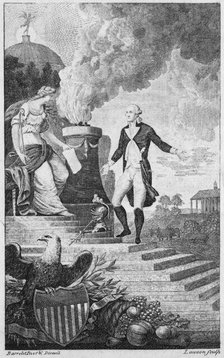 General Washington's Resignation, 1799. Creator: Alexander Lawson.