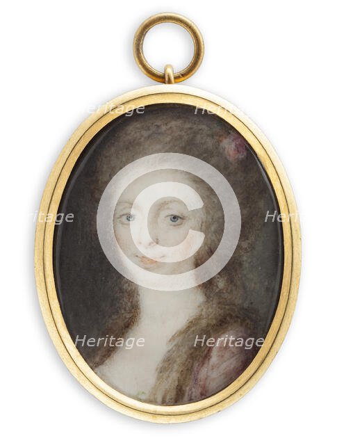 Portrait of a young lady. Creator: Cornelius Hoyer.