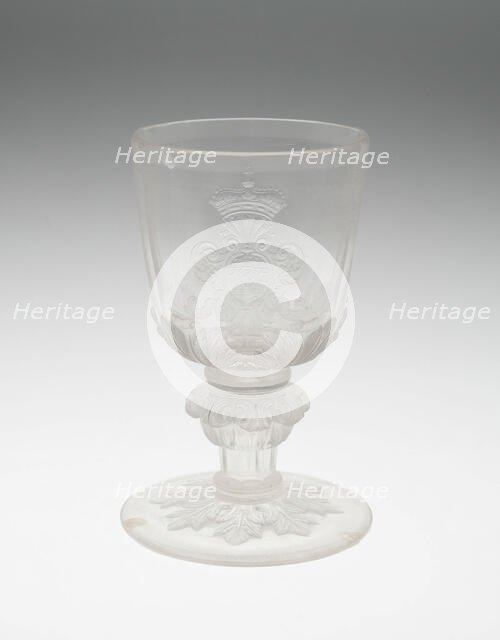 Goblet, Kassel, c. 1720. Creator: Franz Gonderlach.