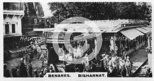 Benares, Bisharnat, India, c1925. Artist: Unknown