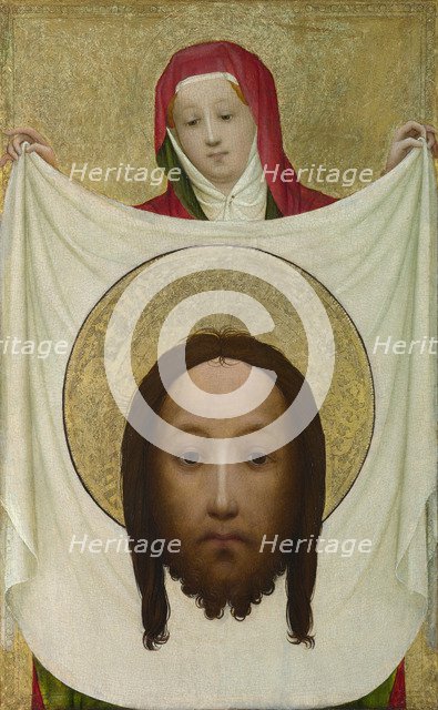 Saint Veronica with the Sudarium, c.1420. Artist: Master of Saint Veronica (active 1395–1420)