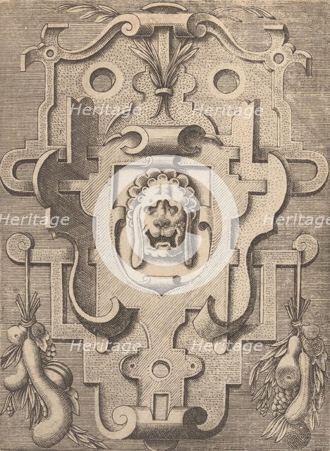 Targhe ed altri ornati di varie e capricciose invenzioni (Cartouches and other ornaments o..., 1773. Creator: Unknown.