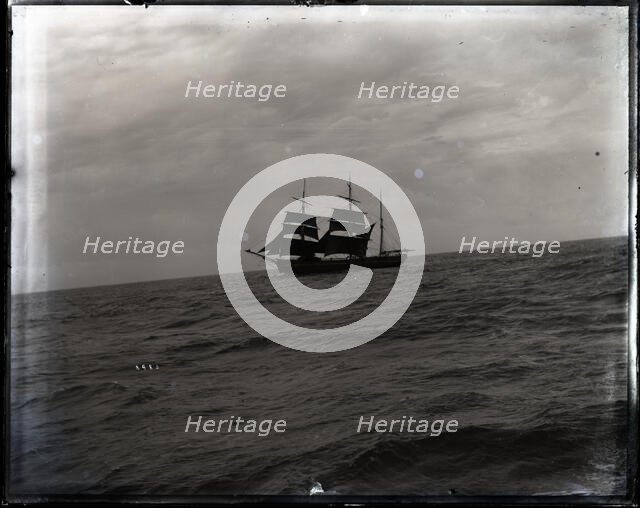 USFC Steamer "Albatross" Survey of Fishing Banks from Newport to Newfoundland, 1885. Creator: United States National Museum Photographic Laboratory.