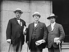 Democratic National Convention - Col. P. Denton, Col. John I. Martin, Jay Cairns, 1912. Creator: Harris & Ewing.