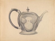 Teapot, c. 1936. Creator: John Garay.