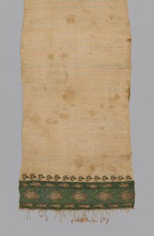 Towel, Turkey, 19th century. Creator: Unknown.