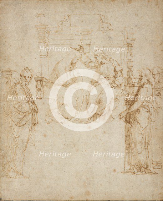 The Coronation of the Virgin, early 16th century. Artist: Raphael.