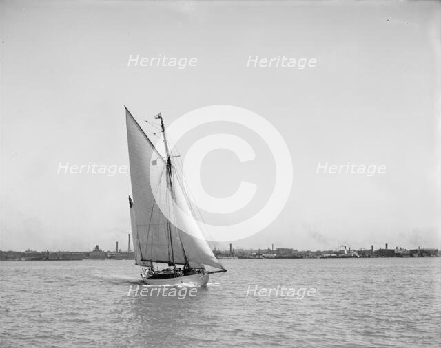 Yacht Vesta, c1903. Creator: Unknown.