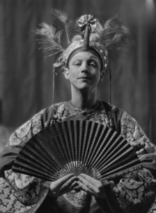 Ladd, Schuyler, in costume for "Yellow jacket", 1913 Feb. 6. Creator: Arnold Genthe.