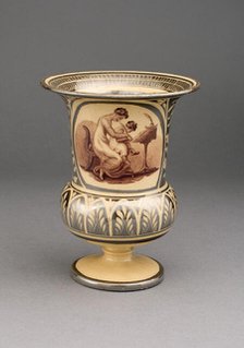 Vase, Leeds, c. 1820. Creator: Unknown.